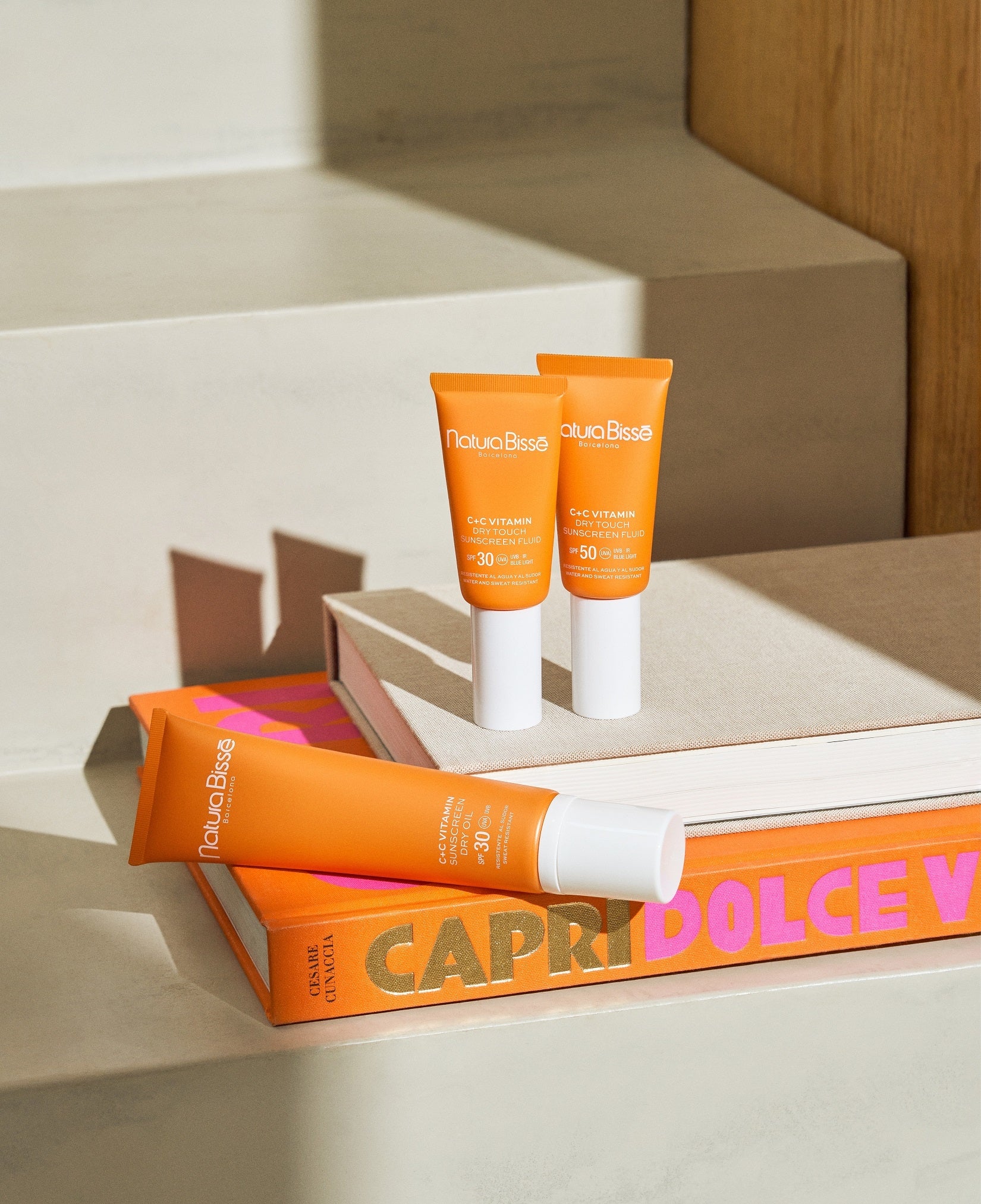 C+C Vitamin Dry Touch Sunscreen Fluid SPF30 - Solare viso alta prot.