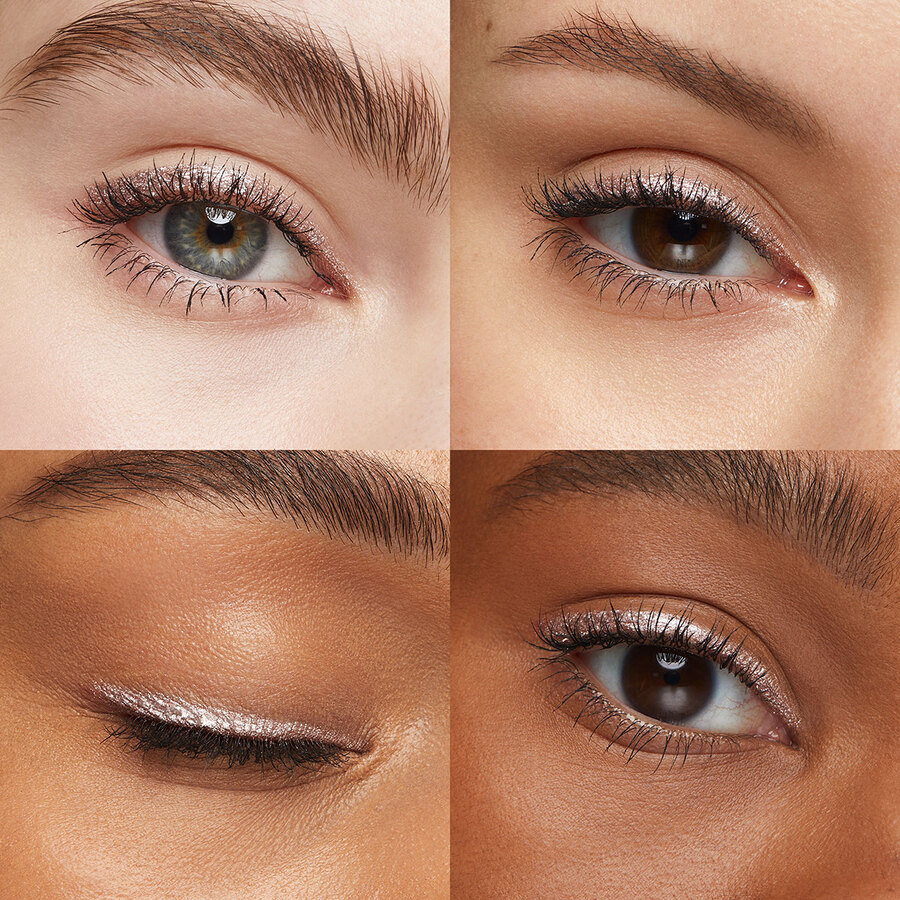 Intensiivinen väri pitkäkestoinen eyeliner 18 hopeanruusu