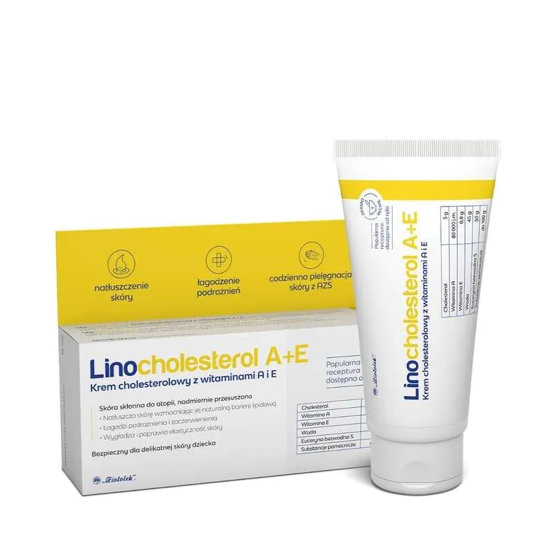 Linocholesterol A+E, Krem cholesterolowy z witaminami A i E