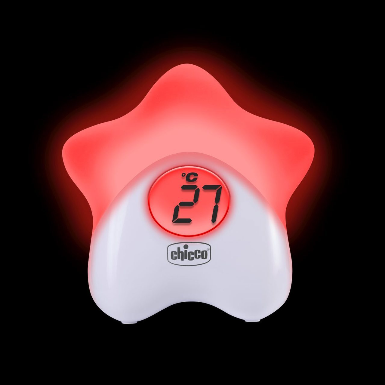 Veilleuse étoilée avec thermomètre