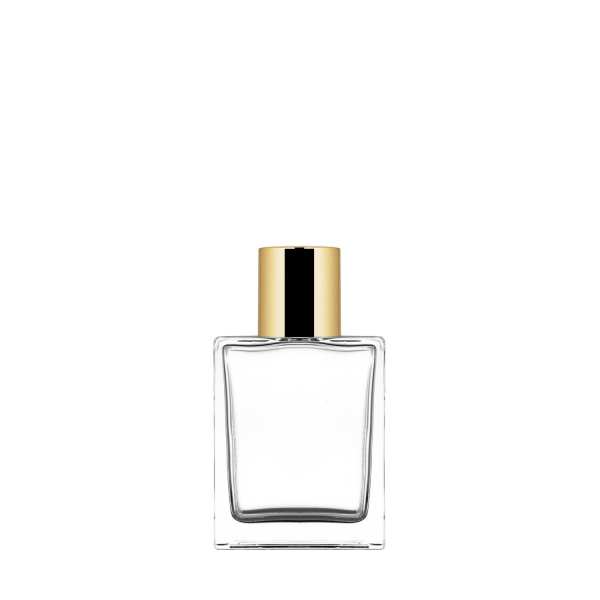 Flacon en verre transparent Victor FEA 15 de 50 ml