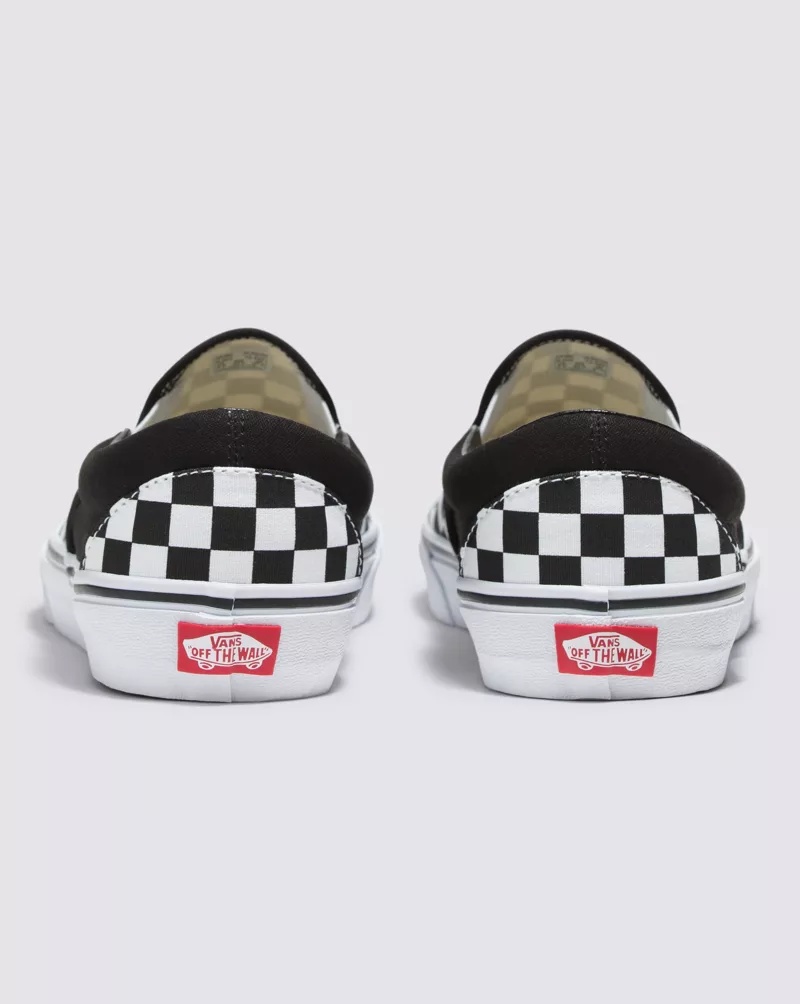Customs Checkerboard Slip-On Wide