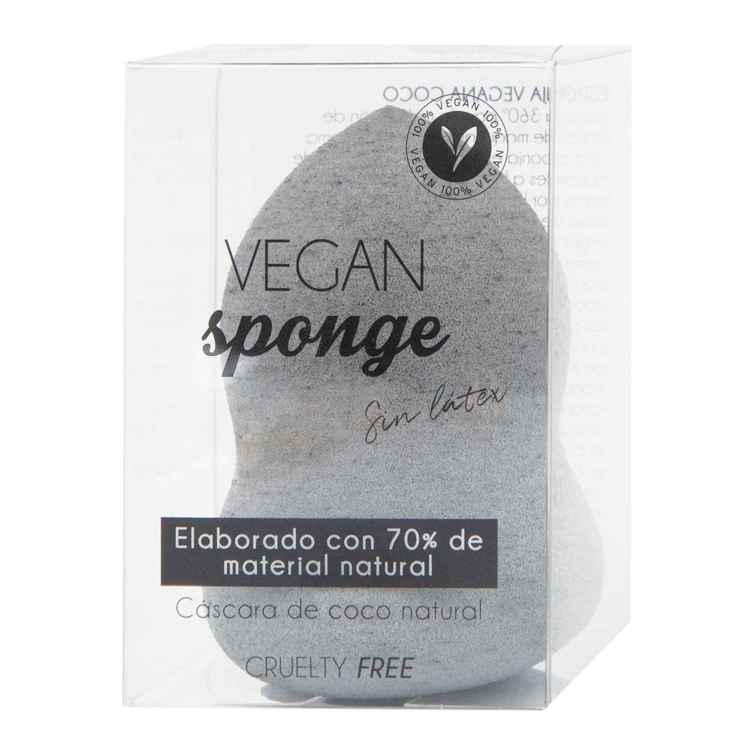 Veganiška kokoso kempinė Makiažo kempinės