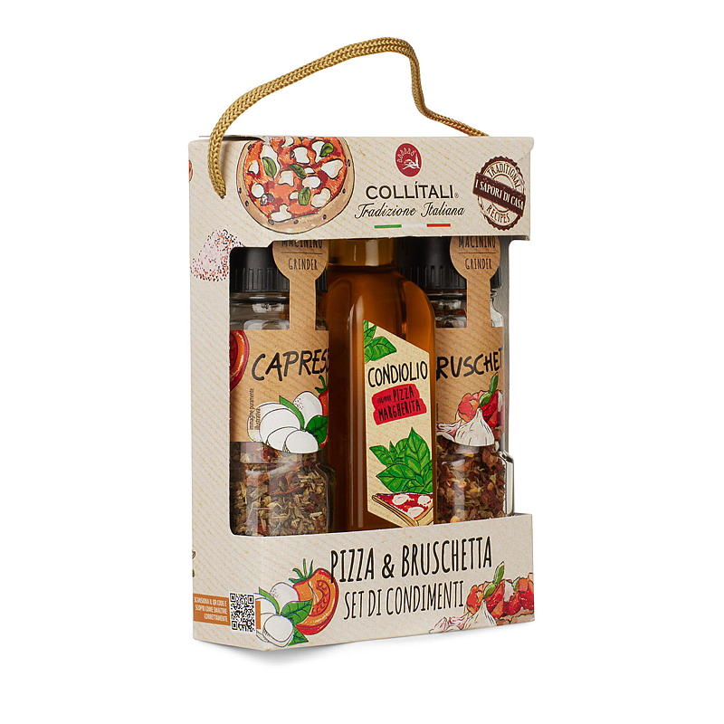 Set de regalo Lea (paquete de 3) de pizza y bruschetta