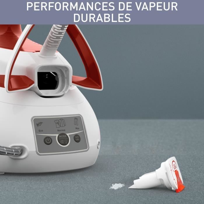 Ferro da stiro con generatore di vapore Calor Express Power, 6,3 bar, emissione di vapore 120 g/min, modello SV8110C0