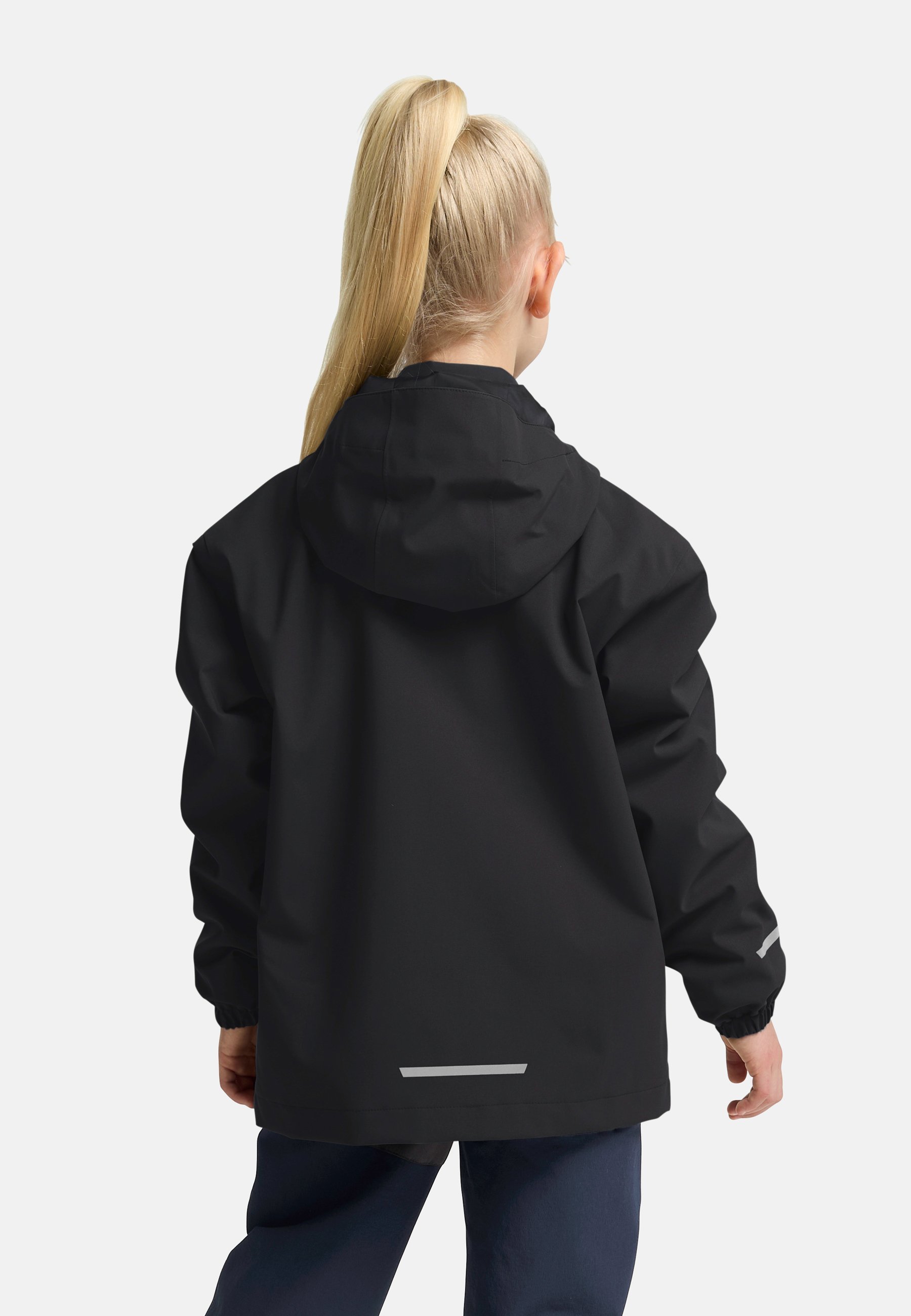 Jack Wolfskin HYBRID 3IN1 - Parka - juoda