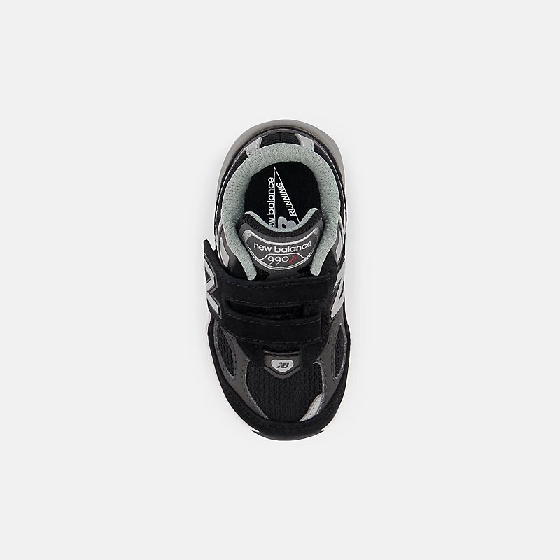 Child 990v6 Hook and Loop – Black with Silver
