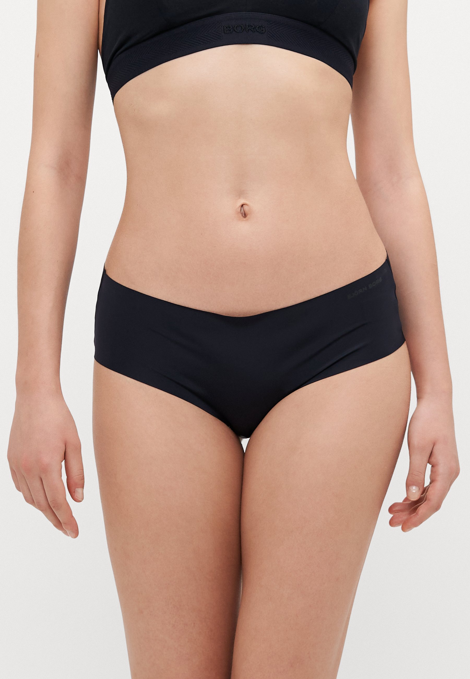 Björn Borg NEVIDLJIVI HIPSTER PAKIRANJE OD 3 KOMADA - Gaćice - crne