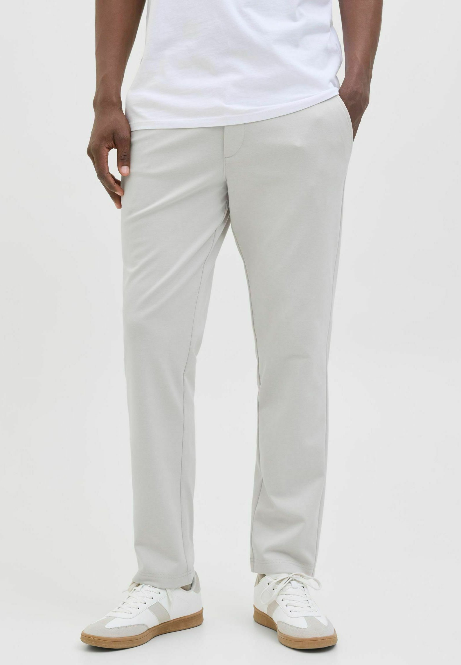 Jack & Jones MIT REGULAR FIT NORMAL GESCHNITTEN MIT  - Trousers - moonbeam