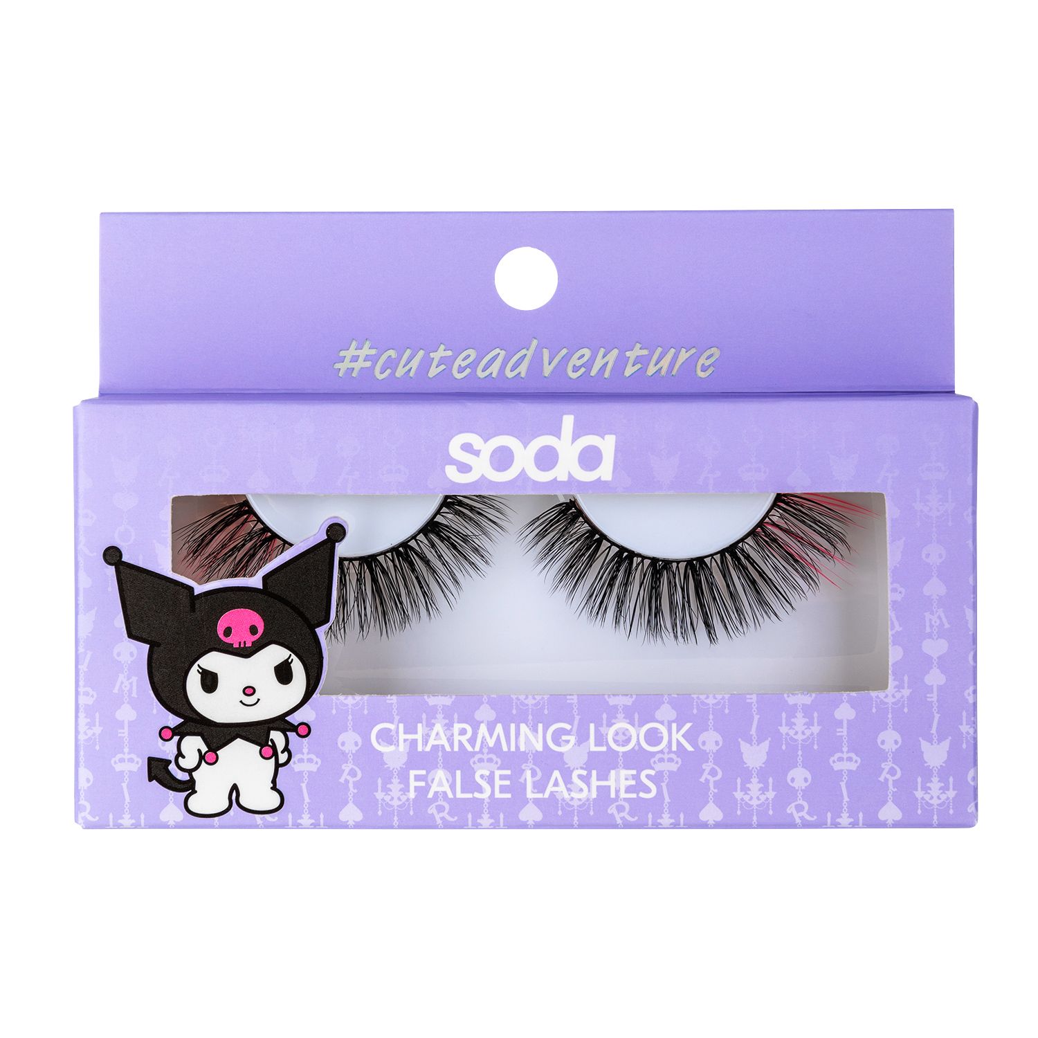 Вештачке трепавице Hello Kitty Kuromi Charming Look Вештачке трепавице
