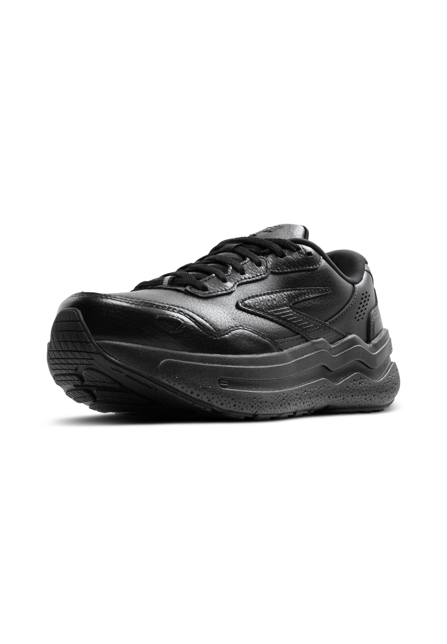 Brooks GHOST MAX L - Scarpe da ginnastica da passeggio - nero nero