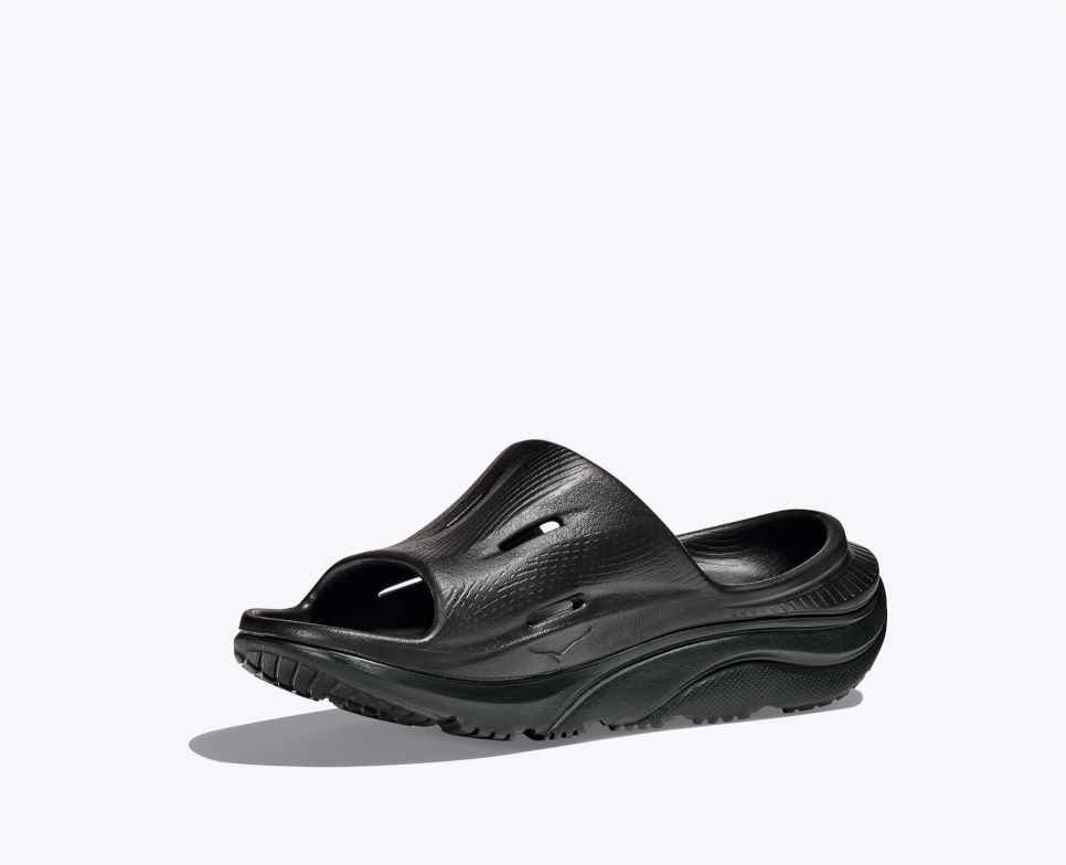HOKA Ora Recovery Slide 3 Svart/Svart