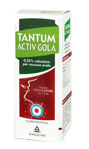 TANTUM Tantum Groene Keelspray 0,25% 15 ml oplossing voor het mondslijmvlies