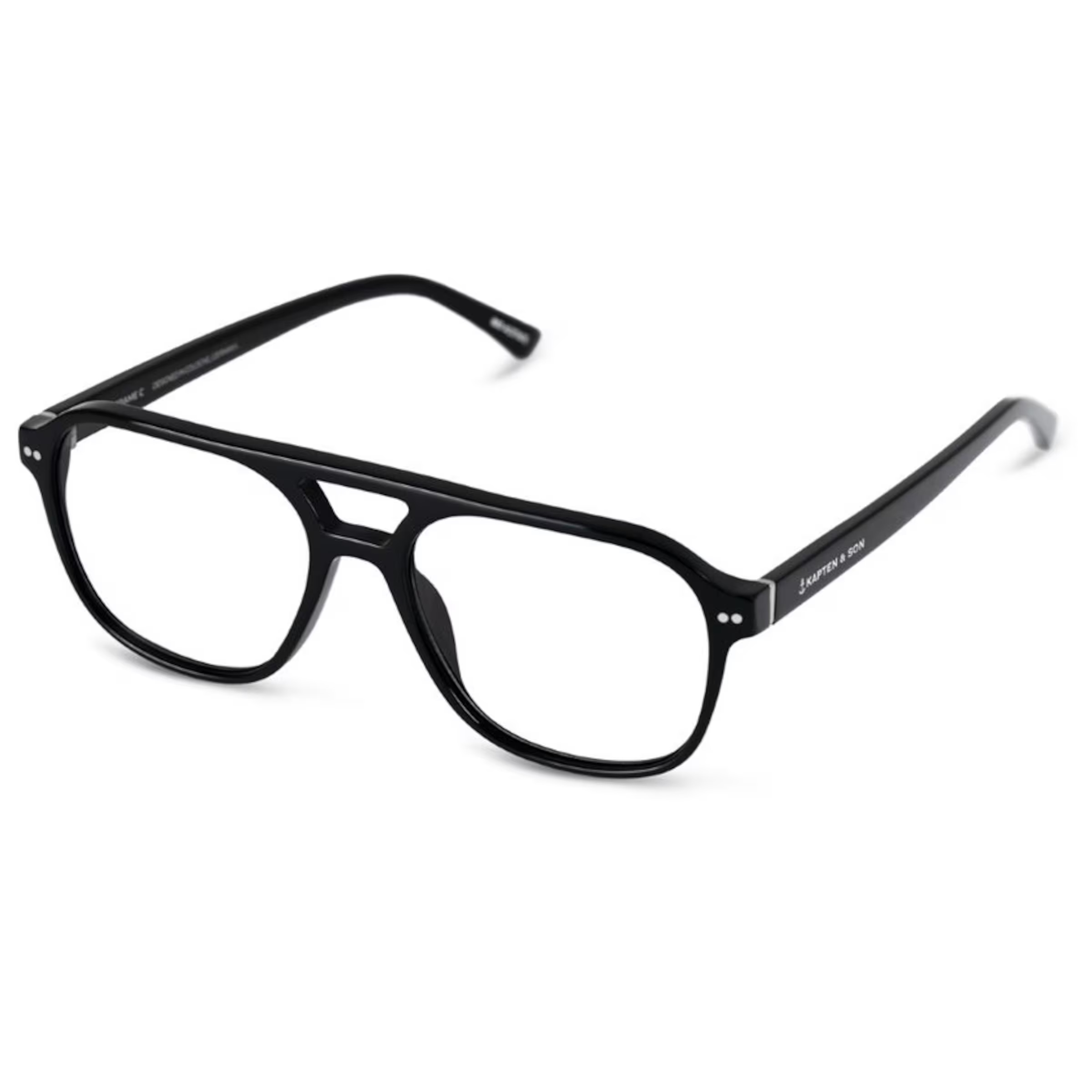 Zurich Oversize Noir avec verres correcteurs