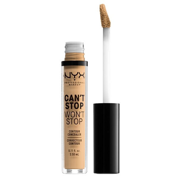 NYX Professional Makeup Can't Stop Won't Stop korektor za konture kože odtenek 8 True Beige 3,5 ml