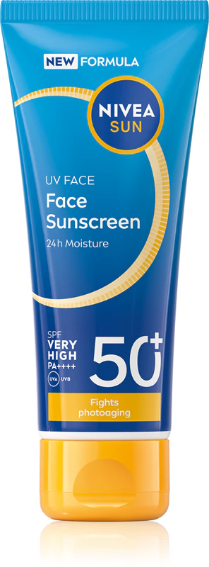 Protetor solar facial NIVEA SUN UV FACE FPS 50+