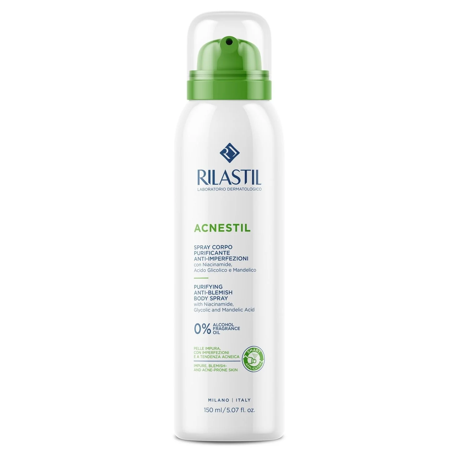 Acnestil Spray corpo purificante anti-imperfezioni - Fluido Corpo