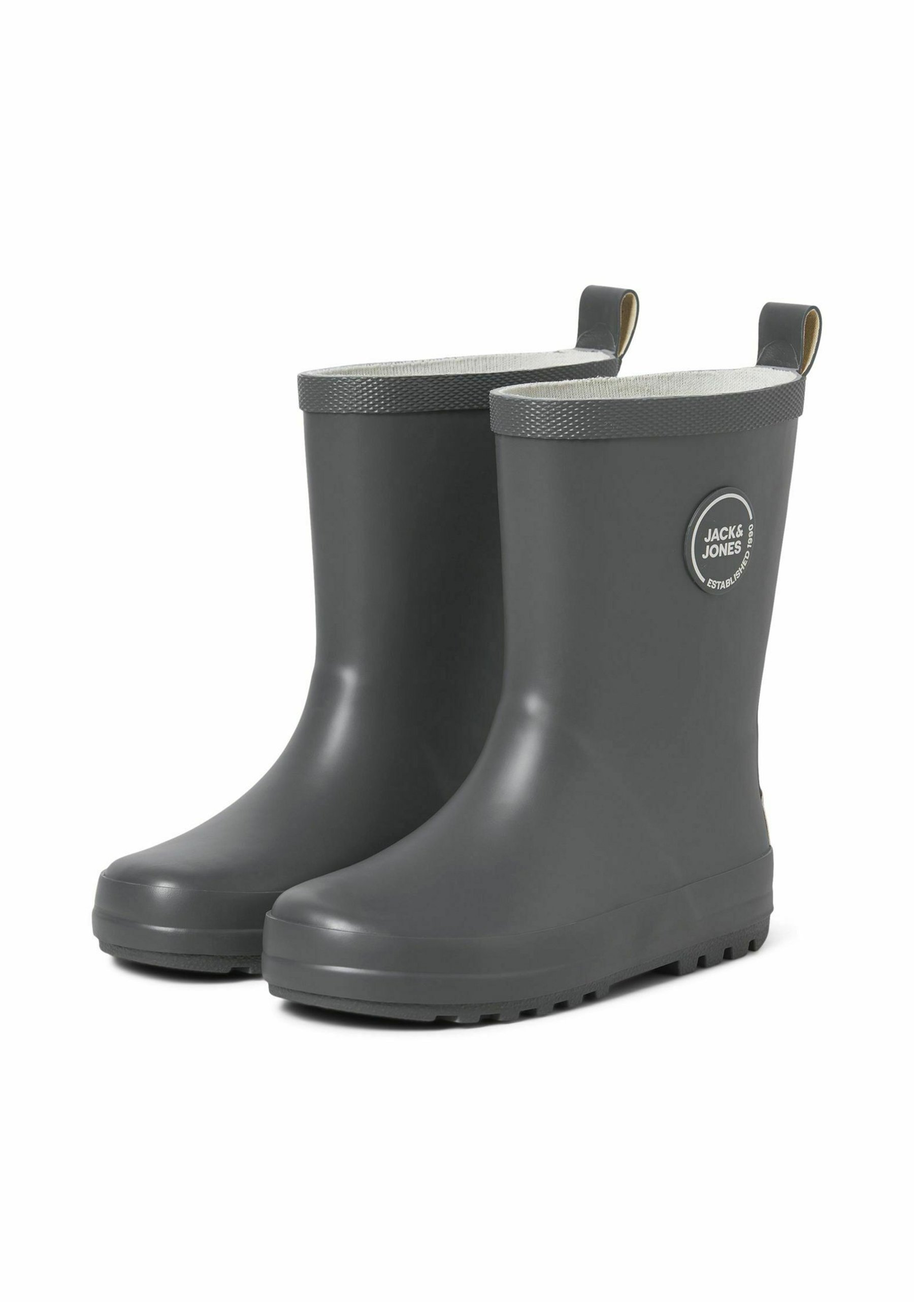 Jack & Jones Junior Wellies - asfalt