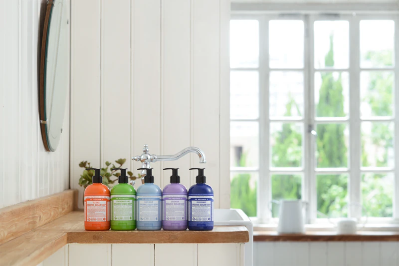 Tekuté mýdlo Dr. Bronner's s levandulí na tělo a vlasy