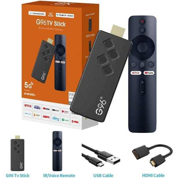 TV Stick - LPNOVE - 4K HD - Android 11.0 - 2,4 G & 5,8 G - 2G+8G
