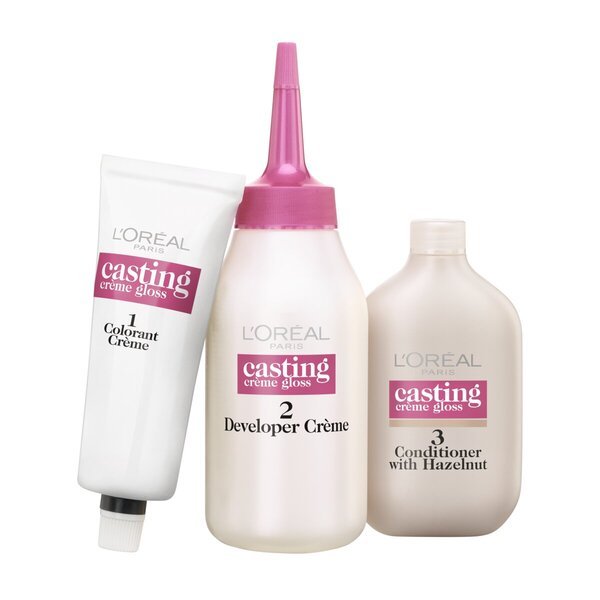 L'Oréal Paris Casting Créme Gloss 634 temno zlato bakreno blond poltrajna barva za lase
