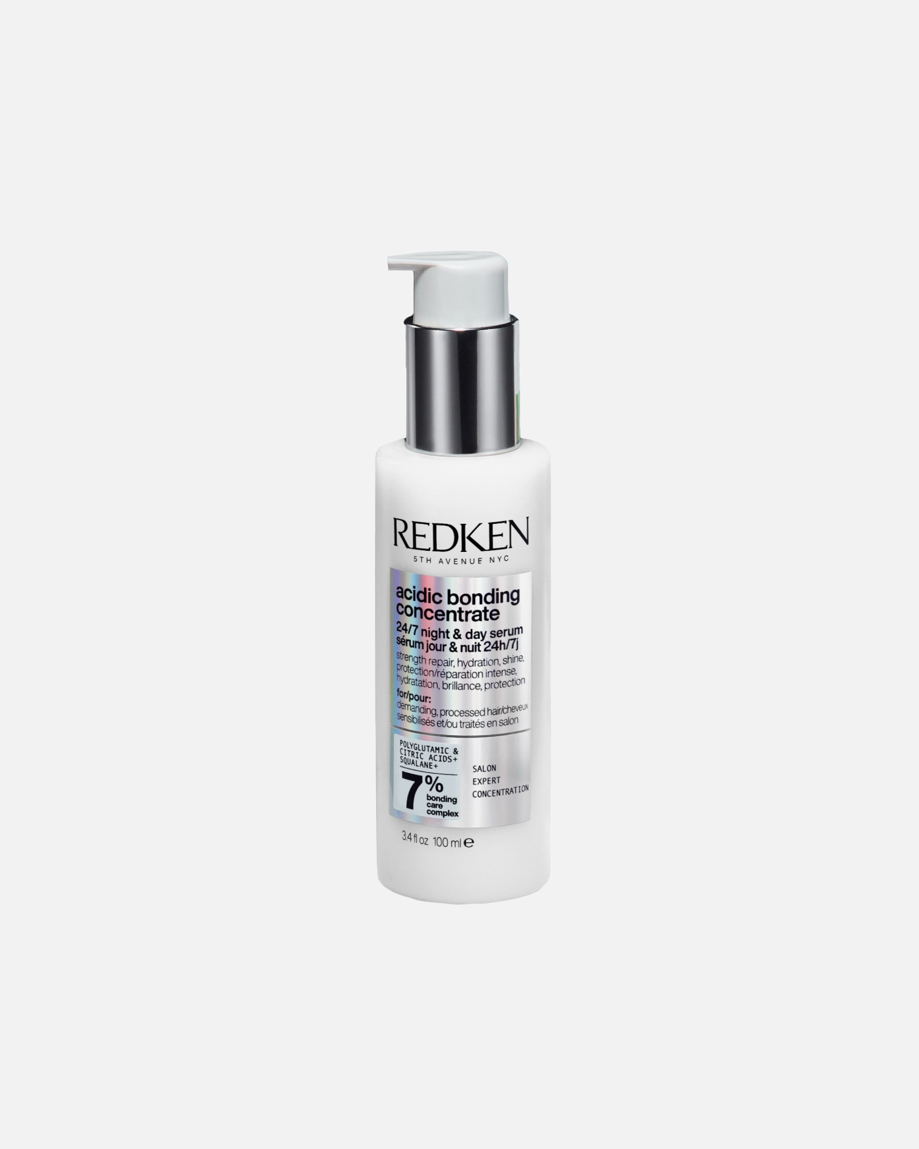 Sérum capilar Redken Acidic Bonding Concentrate 24/7, sérum de día y de noche - 45 ml