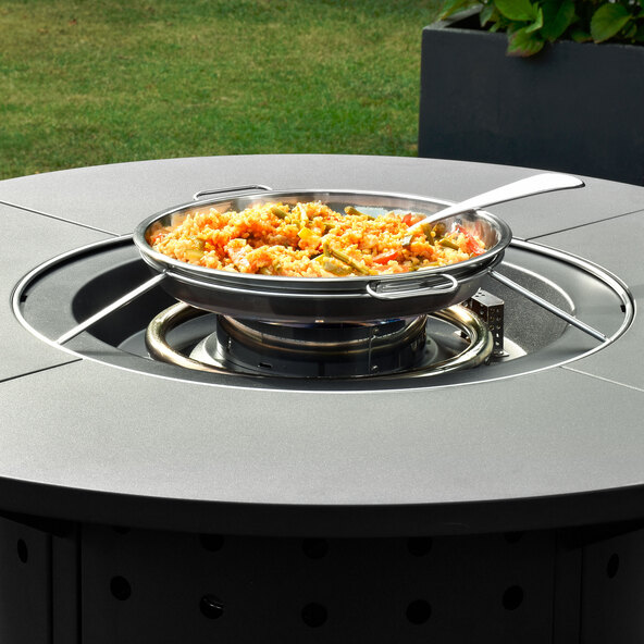 Set de accesorii 4 în 1 pentru masa cu șemineu pe gaz Ambiente