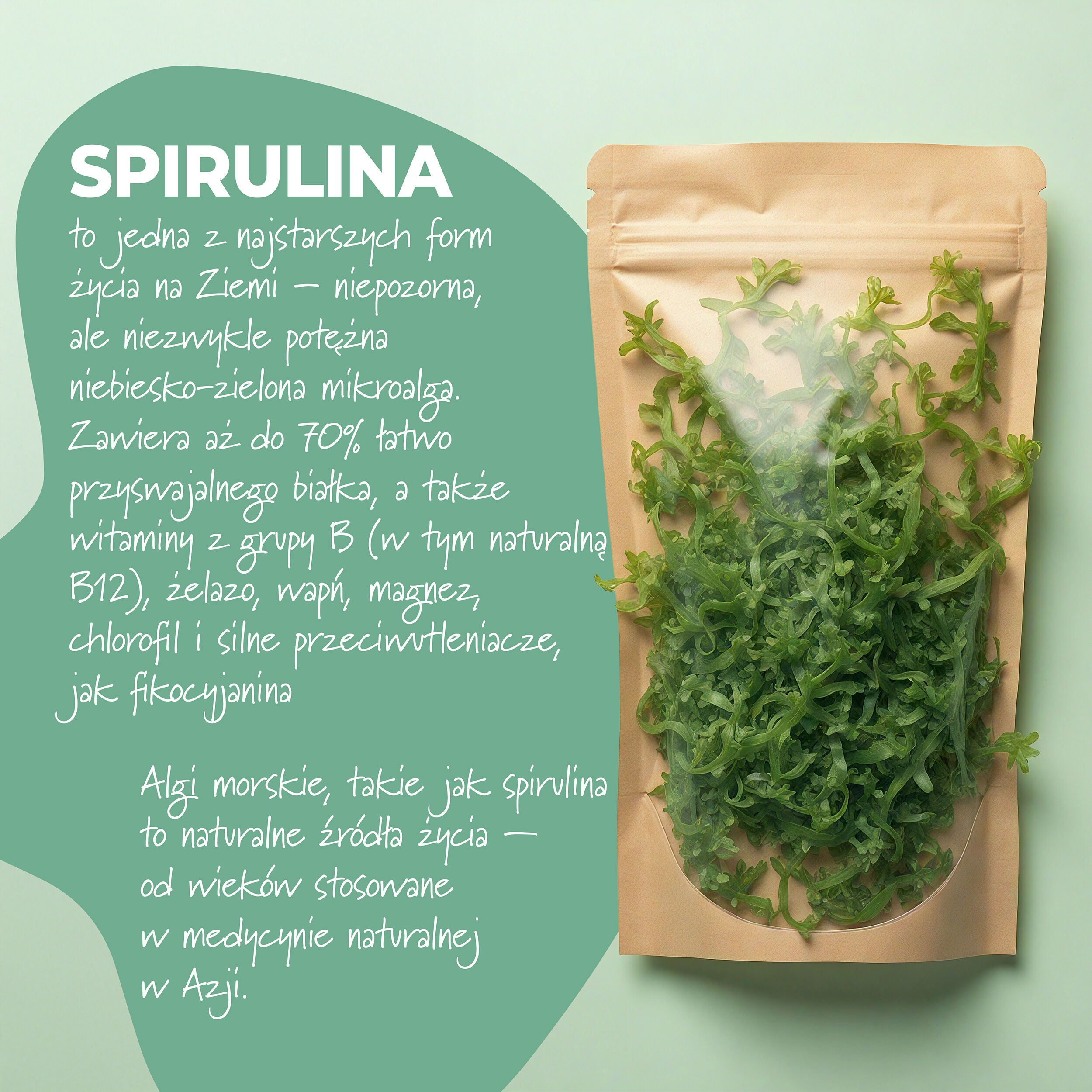 célod a SPIRULINA