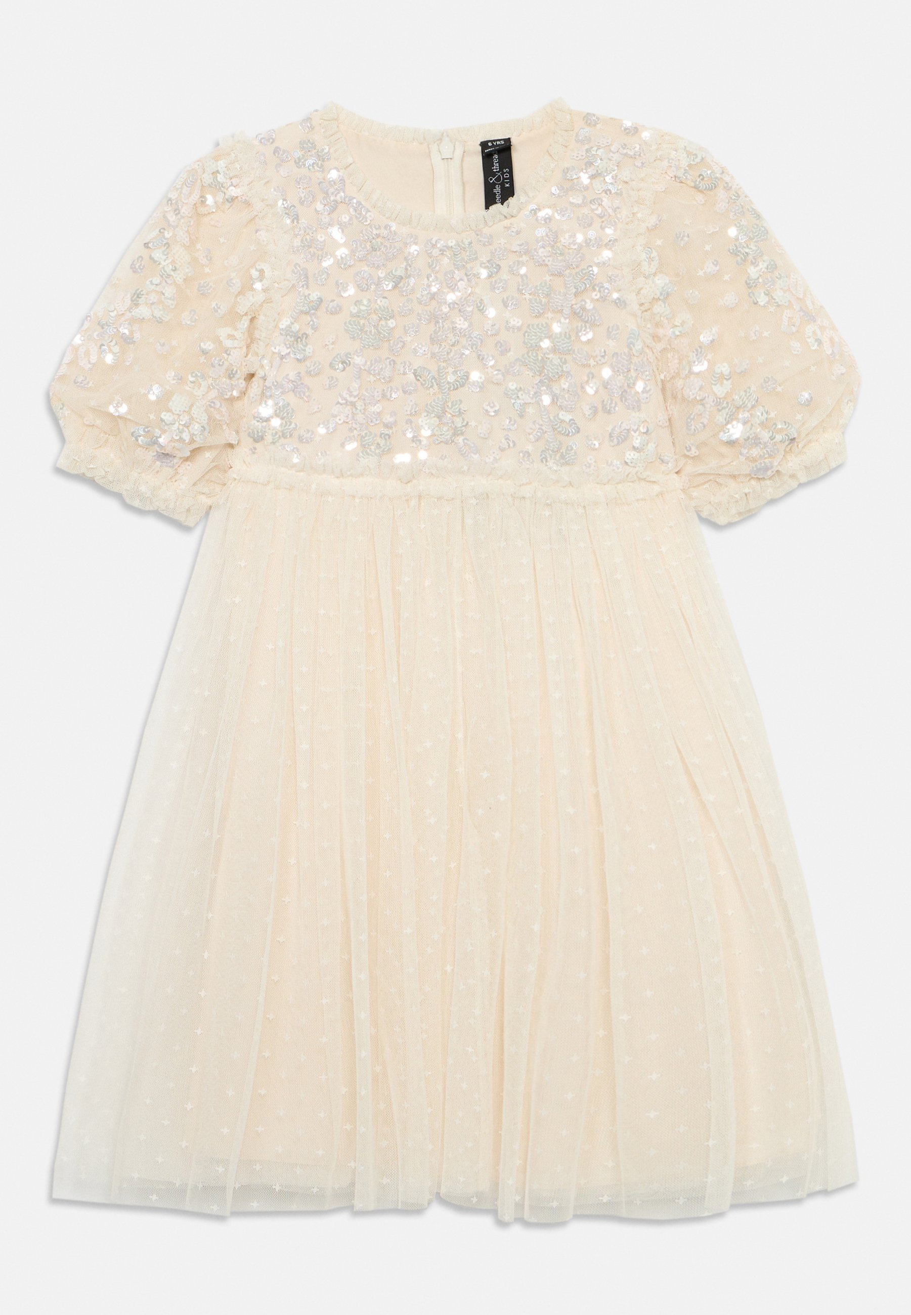 Robe cocktail/de soirée Needle & Thread Confetti - crème