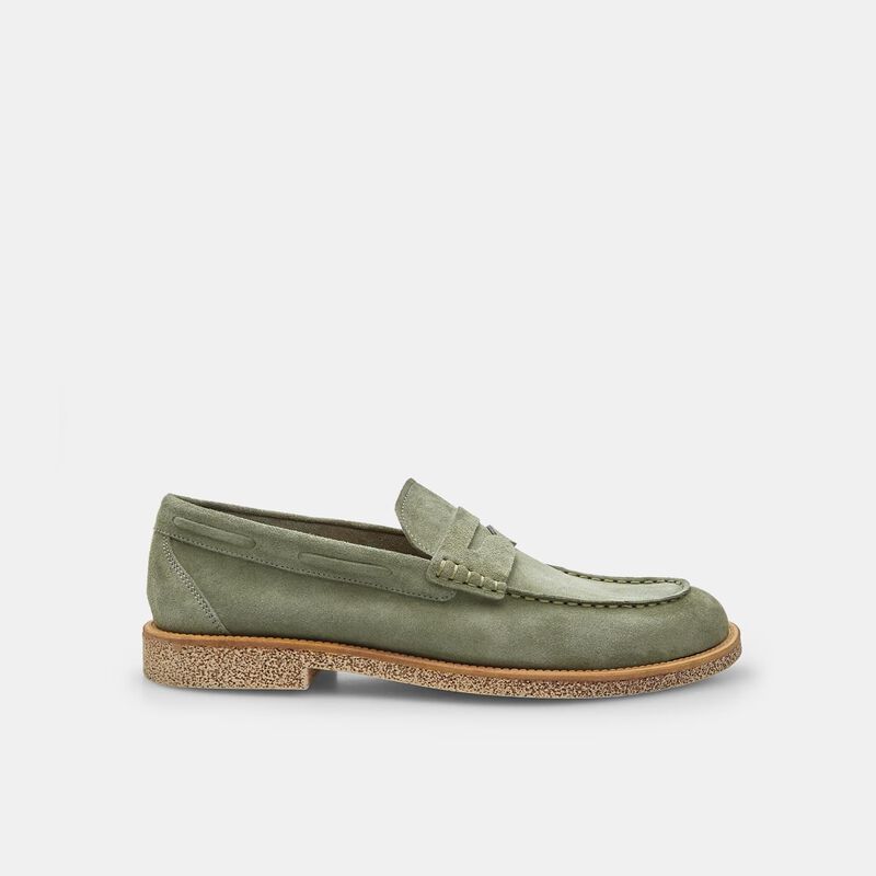 BATA herenloafers van suède