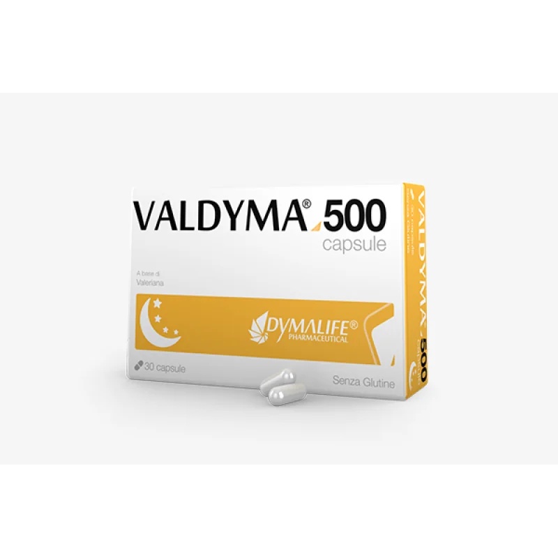 DYMALIFE PHARMACEUTICAL Valdyma 500 suplemento alimentar 30 cápsulas