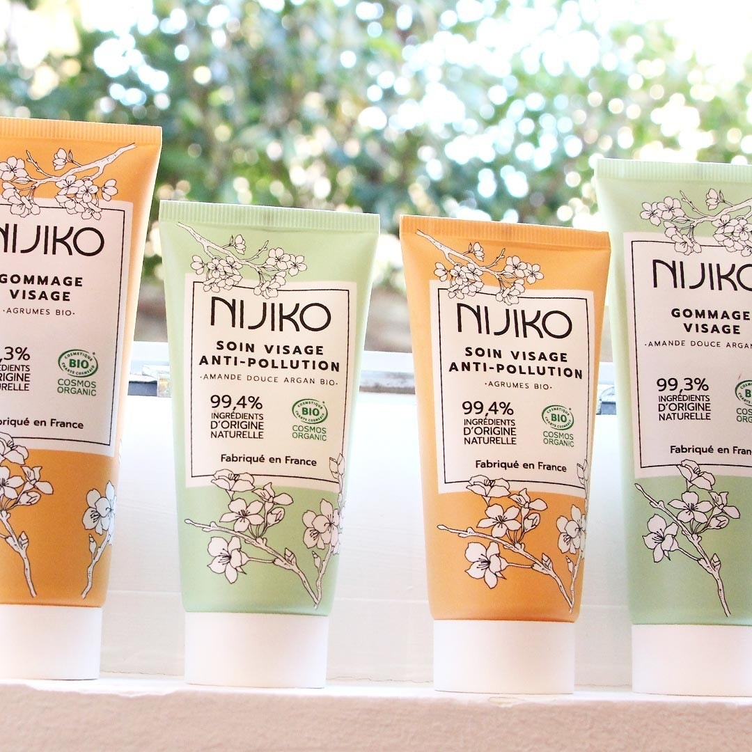 NIJIKO Gommage Visage Bio - Peau Normale à Sèche