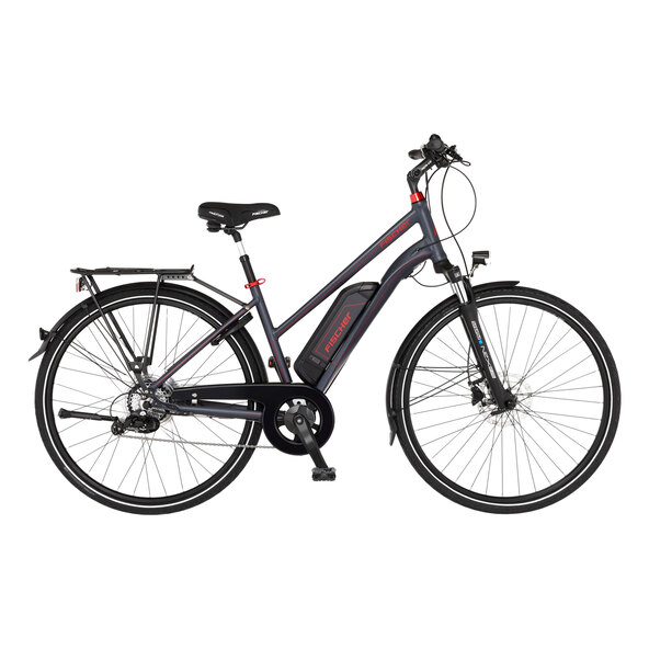 Bicicletă electrică de drumeție VIATOR 1.0 pentru femei 422, înălțime cadru 44 cm