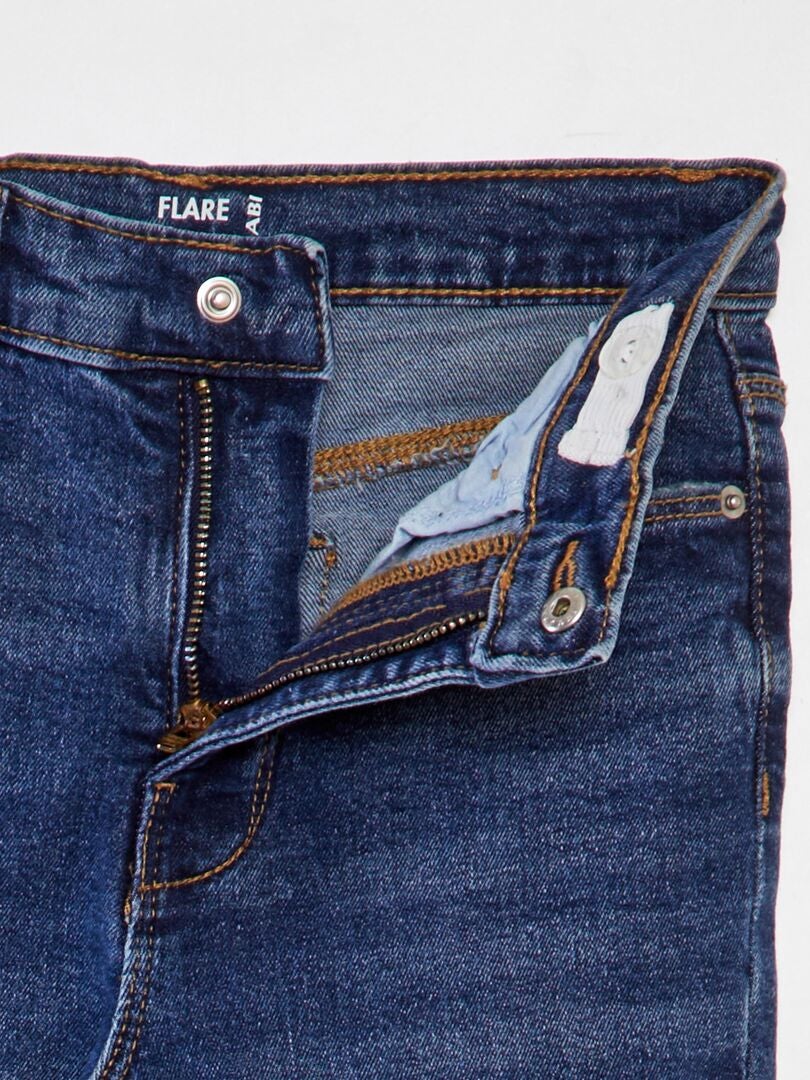 Uitlopende jeans - BLAUW