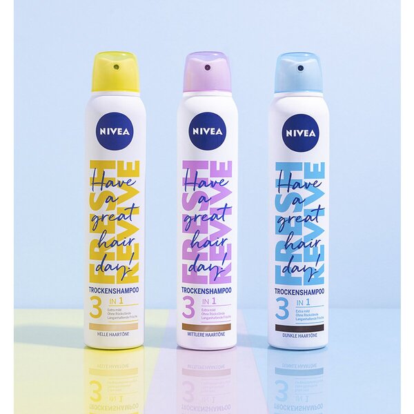 NIVEA Fresh Revive 3-in-1 Dry Shampoo for Light Hair<br>200ml