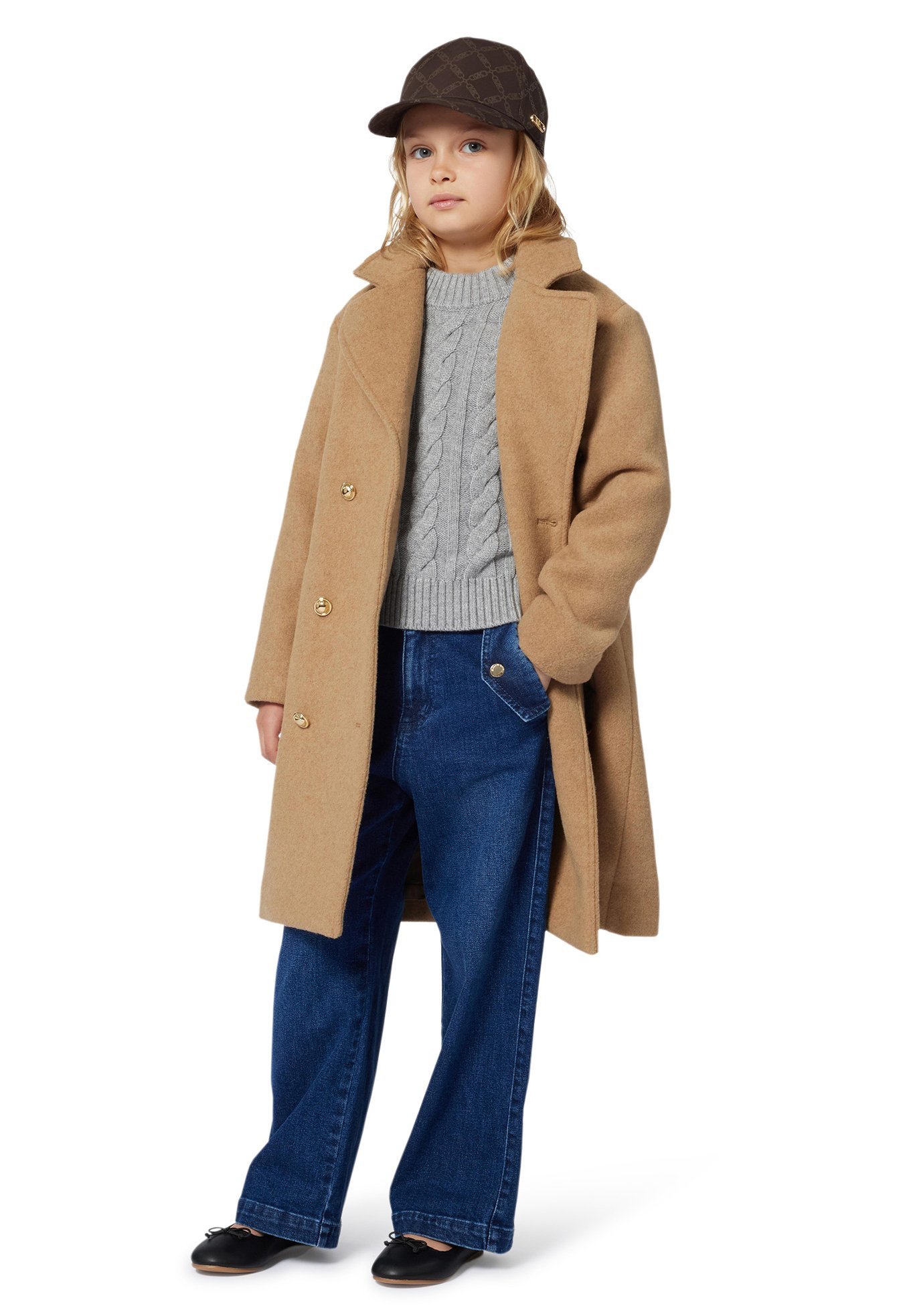 Michael Kors Kinder-Trenchcoat – Keks
