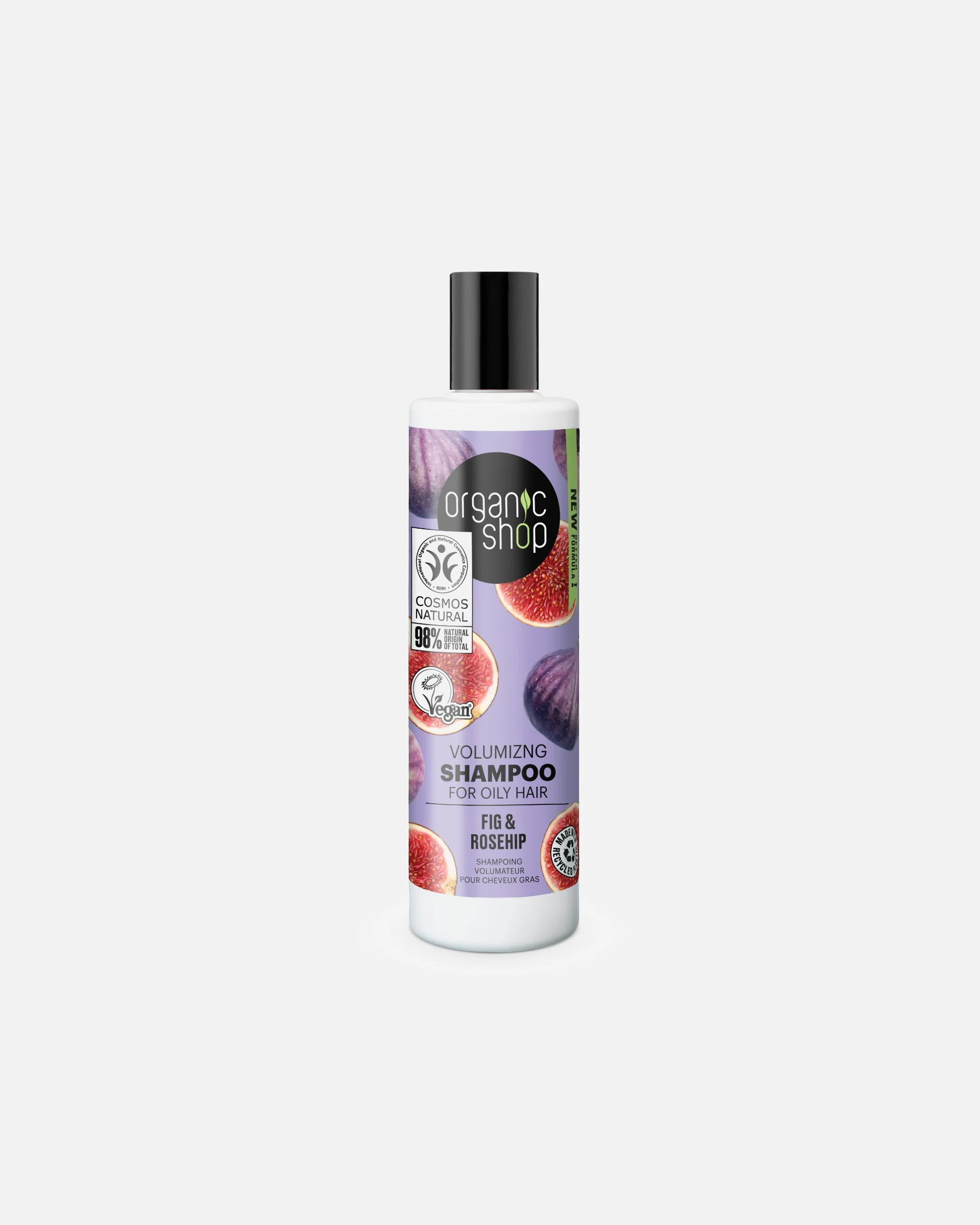 Organic Shop Shampoing cheveux gras Figue CynorhodonVegan Naturel