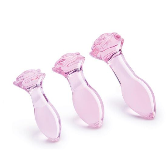 Dream Toys Glaze Glass Anal Treningssett