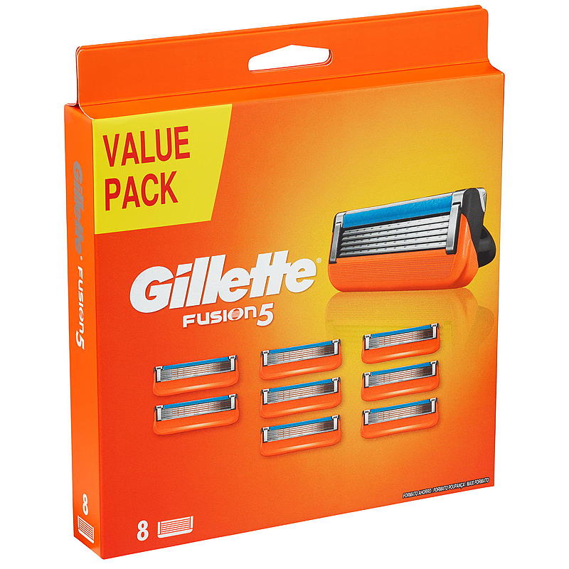 Gillette Gillette-blad, 8-pack Fusion