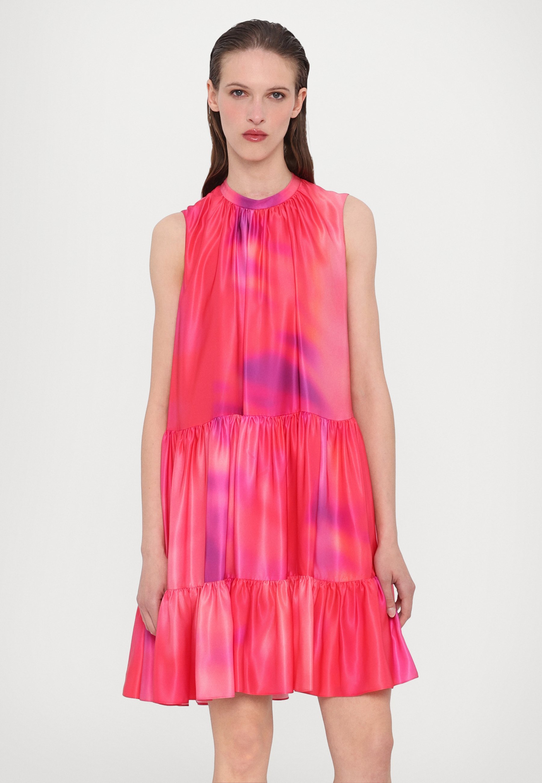 Roksanda PHINIA DRESS - Sukienka koktajlowa / Sukienka imprezowa - begoma/dewberry