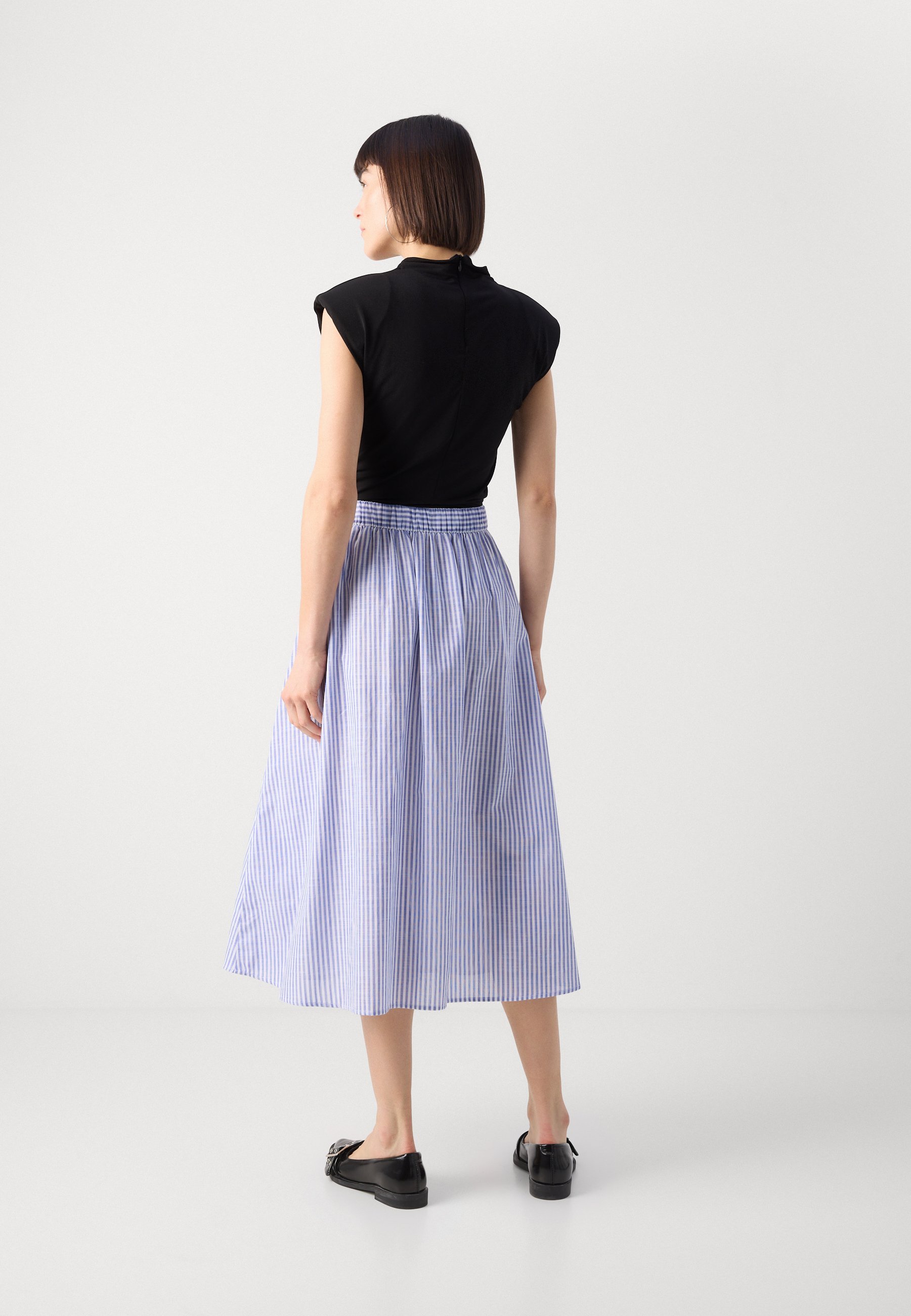 Jupe Lindex FIONA - Jupe trapèze - bleu intense