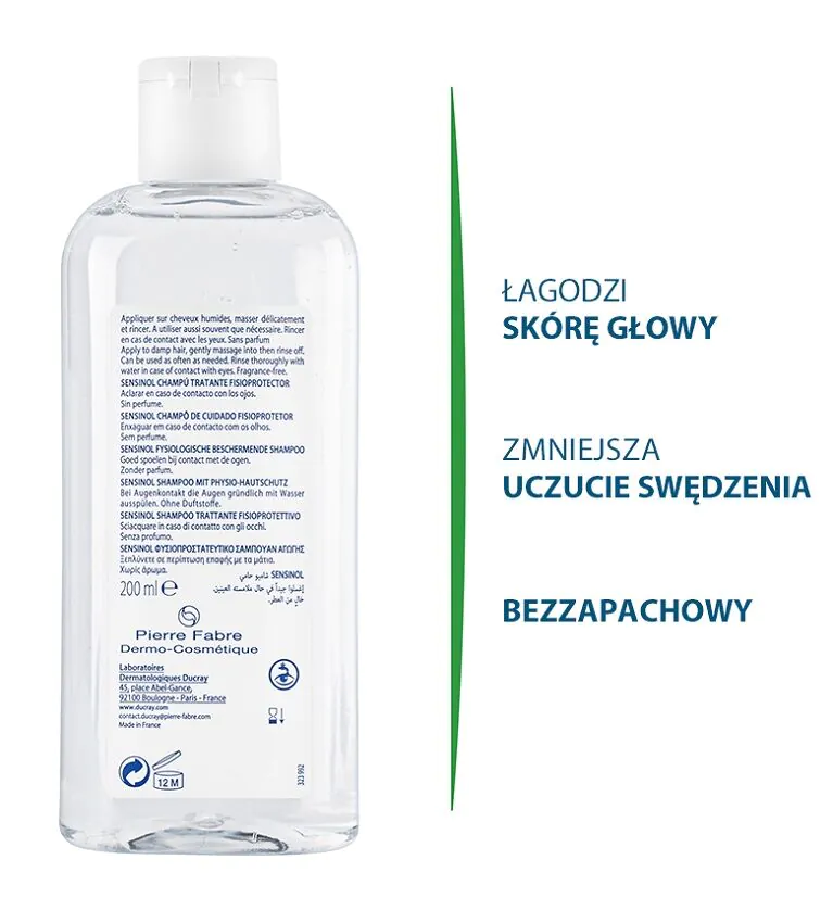 Ducray Sensinol Szampon ochrona fizjologiczna