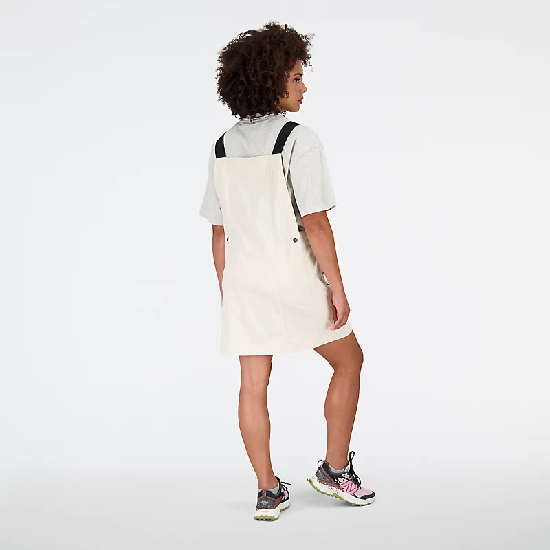 Gewebtes Kleid von AT für Damen - TIMBERWOLF
