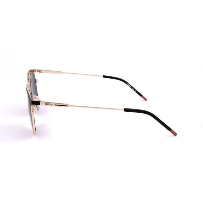 Sonnenbrille Hugo HG 1208/S 52/20/145 Matt schwarz gold Edelstahl MAN HG 1208/S