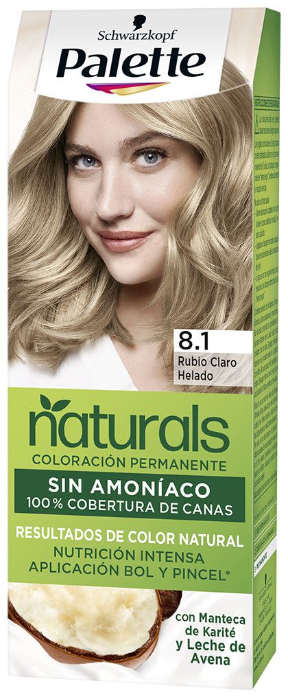 Palette Naturals permanentā matu krāsa bez amonjaka Matu krāsas bez amonjaka