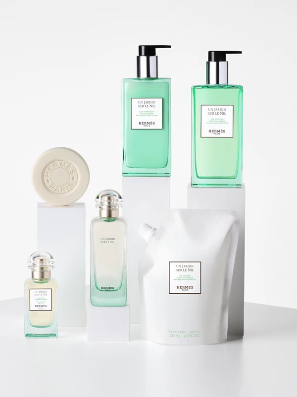 HERMÈS Parfums-Jardins kolekcija Un Jardin sur le Nil suchy olejek do włosów i ciała unisex