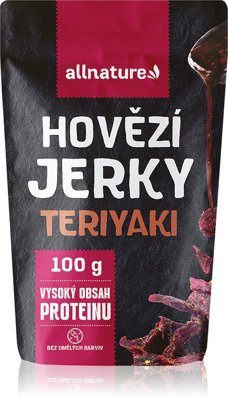 Carne seca Allnature com sabor teriyaki