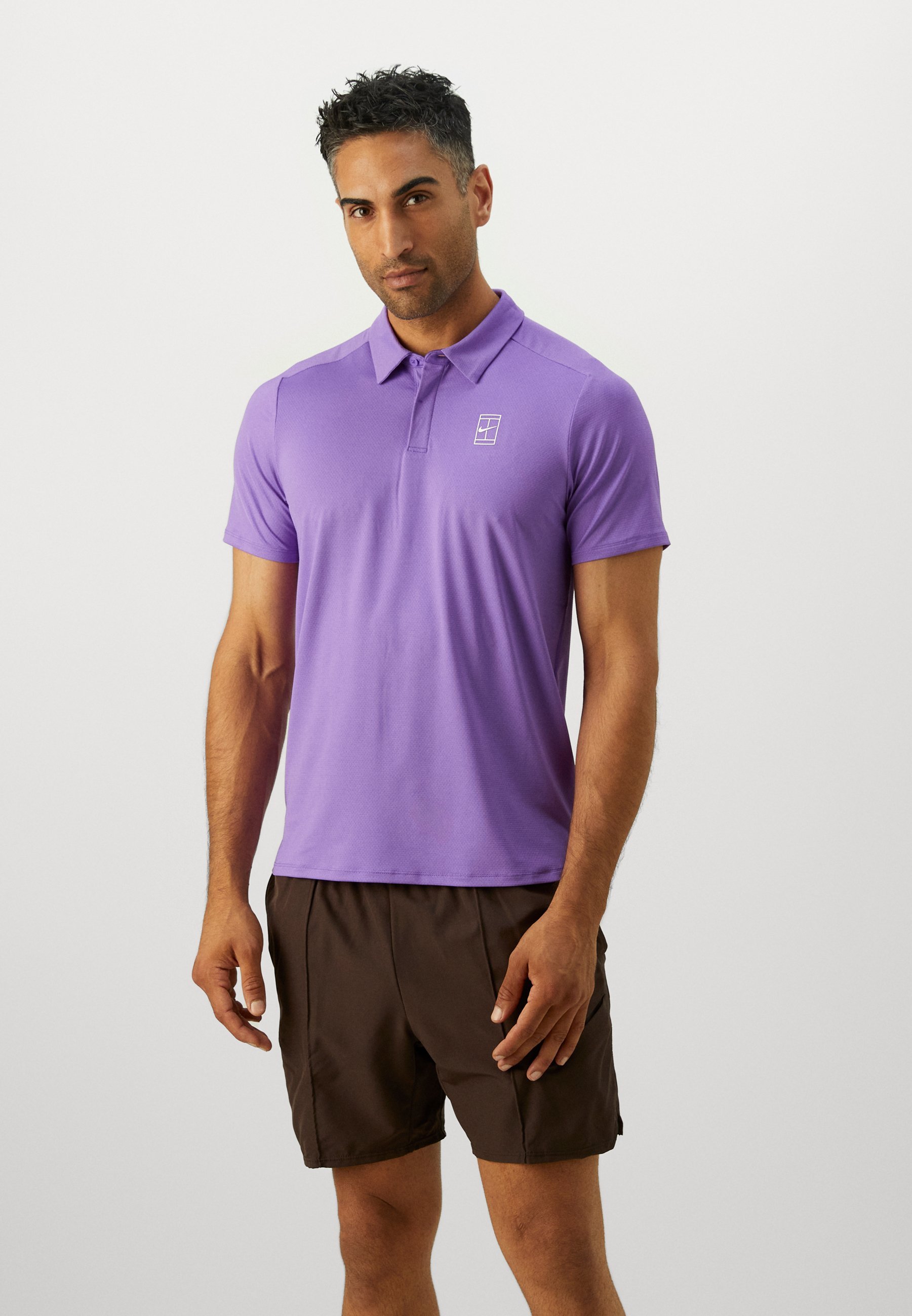 Polo Nike Performance COURT ADVANTAGE - colore uva