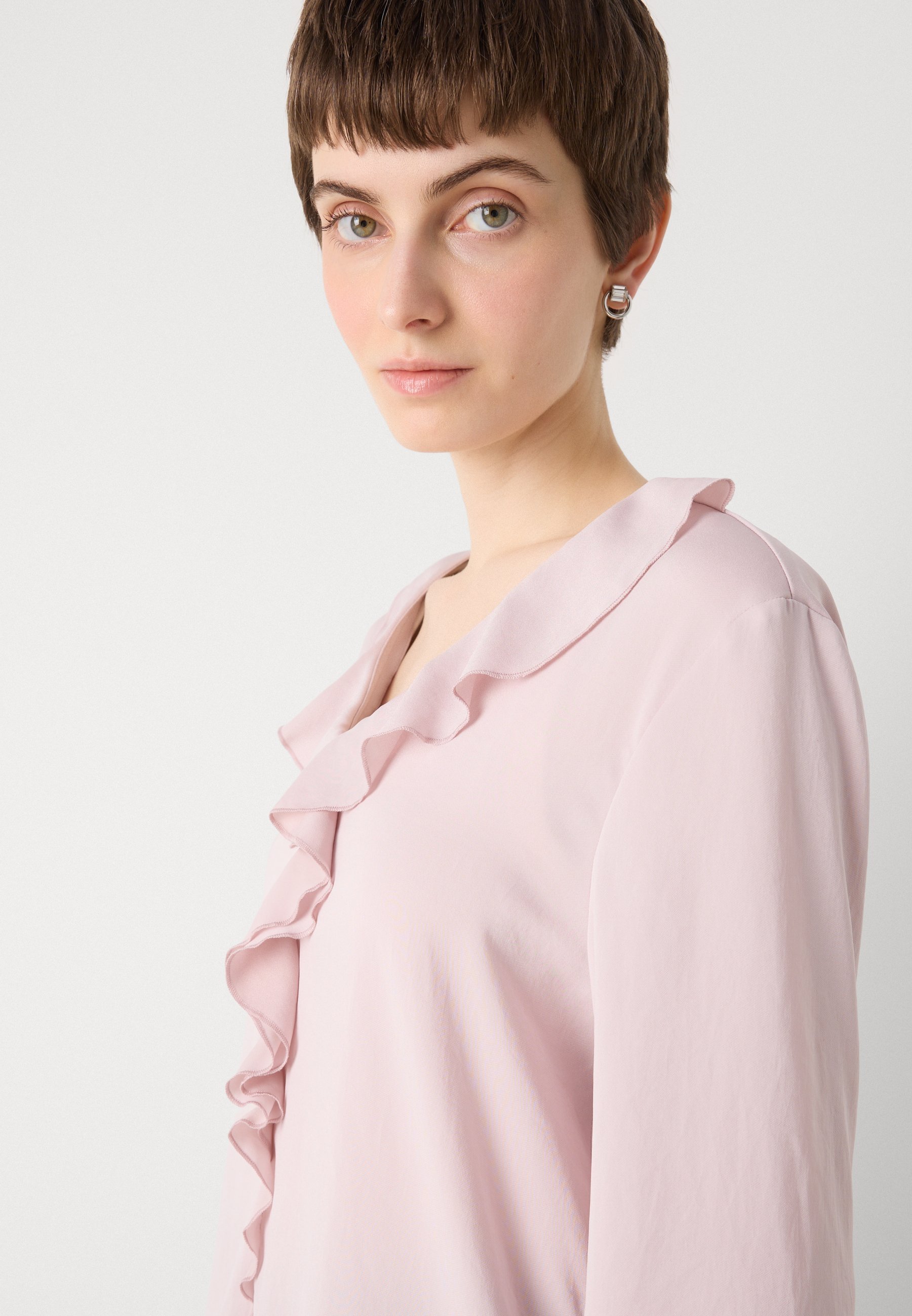 Marc Cain blouse - licht woestijntaupe