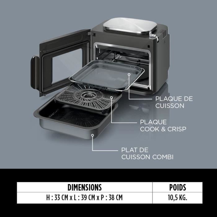 Panela elétrica multifuncional NINJA - Combi SFP700EU - Capacidade de 12,5L - 12 programas de cozimento - 1780W